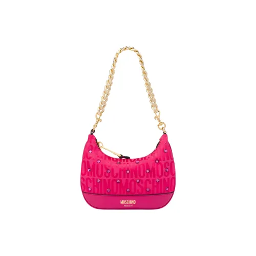 MOSCHINO Полиэстер Сумка Сумка через плечо Сумка через плечо Мини Женская Розовая