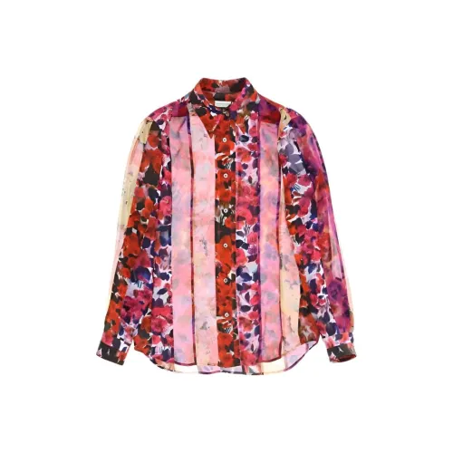 DRIES VAN NOTEN Многоцветные Женские Рубашки