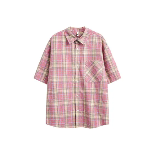 ULTRA QUATTRO Розовый Унисекс Рубашки