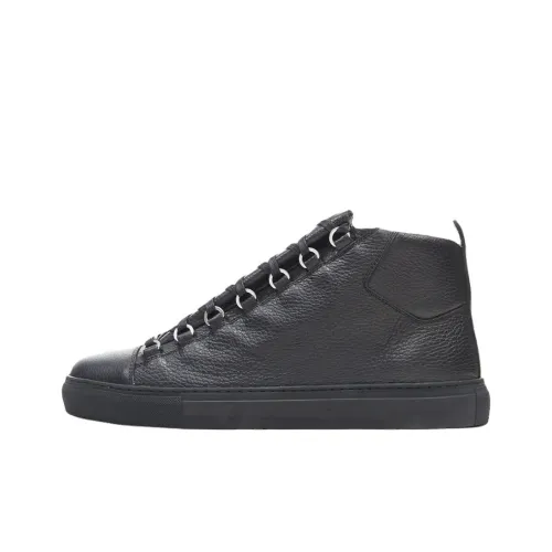 Balenciaga Arena High Топ Скейтборд Кроссовки Мужские Черные