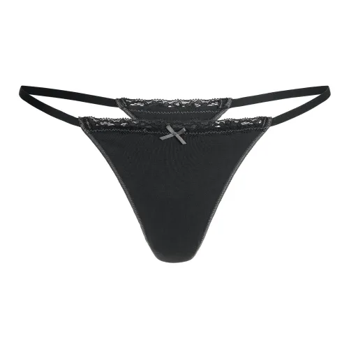 SKIMS SS25 Легкий хлопок Кружево STRING Стринг Трусы Женские 1 упаковка