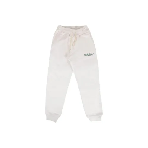 CASABLANCA Вязаные тренировочные брюки мужские белые