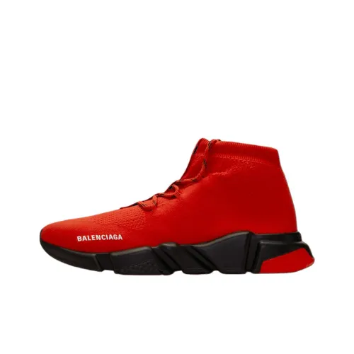 Balenciaga Speed MID Топ Повседневная обувь Мужской Красный