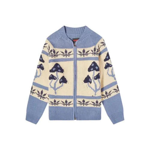 PLEASURES совместный бренд Синий Мужской Трикотаж