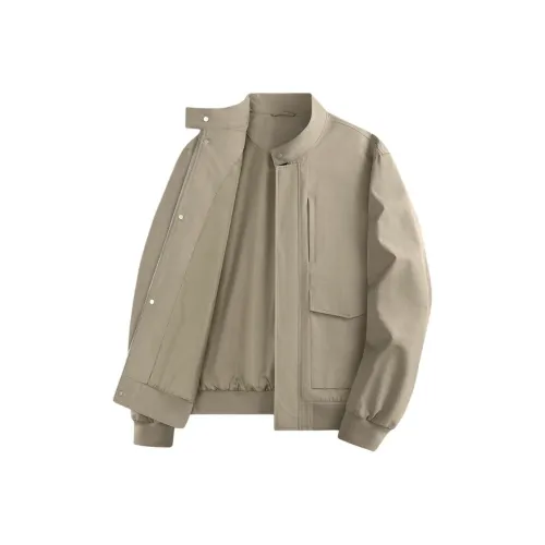 YULANGGONGWU Хаки 701 Мужские Куртки