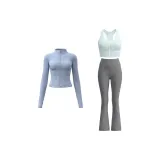 [Набор из трех предметов] Серый озерно-синий + Лазурный + Известняк