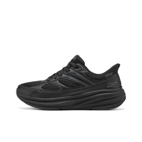 Skechers Повседневные Низкие Кеды Черные Мужские