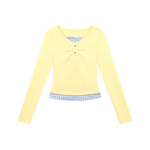 ANDEARDI Заварной Bun Женские Рубашки T