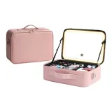 Розово-вишневый (Tubas) Зеркальце с LED-подсветкой, 3-я установка, источник света