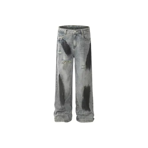 MORii Синие Унисекс Джинсы