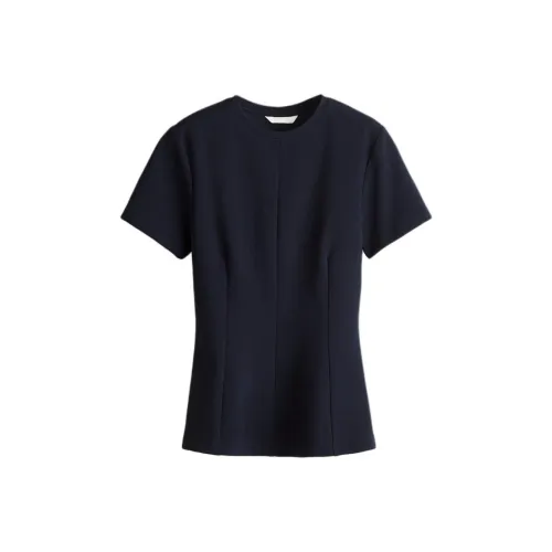 H&M Морской синий Женские Футболки