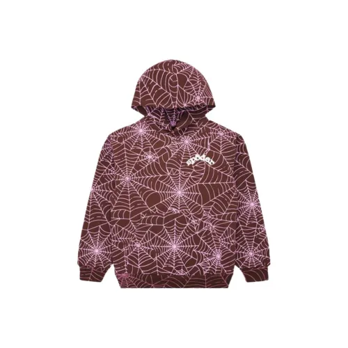 Sp5der Коричневый Мужской Свитшот