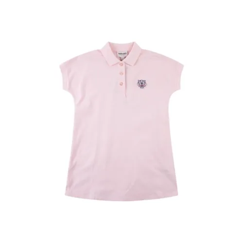 KENZO Розовые Платья для Детей