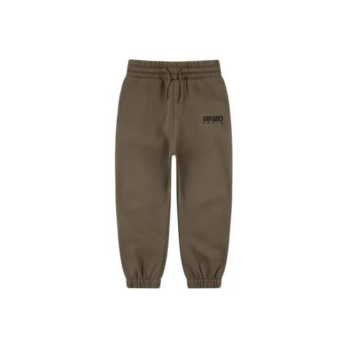 KENZO Хаки Kids Вязаные Тренировочные Брюки
