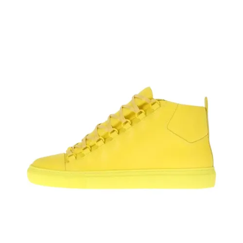 Balenciaga Arena Скейтборд Кроссовки MID Топ Желтый Мужской