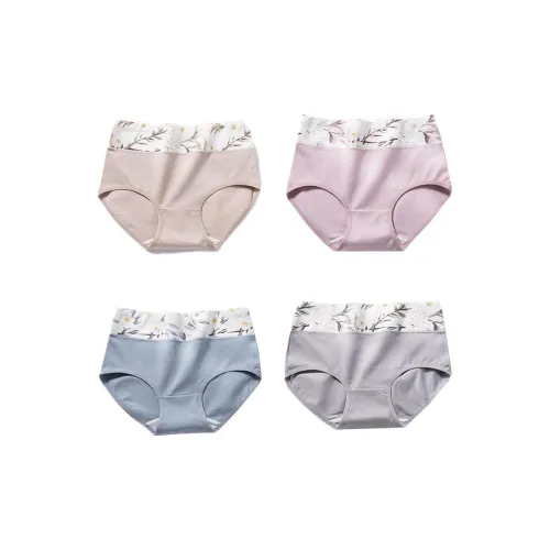 Flowers in water Нижнее белье Женское 4 упаковки