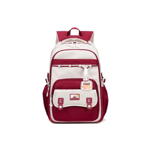 EBLAN Ткань Рюкзак Стандартный Женский Красный