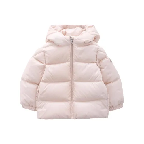 Moncler Хлопковый пуховик Розовый для малышей и детей дошкольного возраста