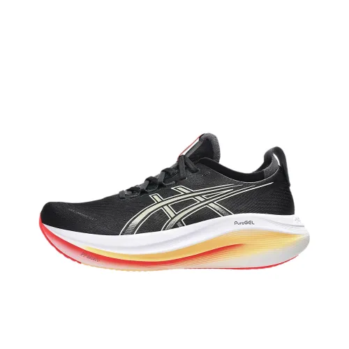 Asics Гель Nimbus 27 Low Топ Беговые кроссовки Мужской Черный