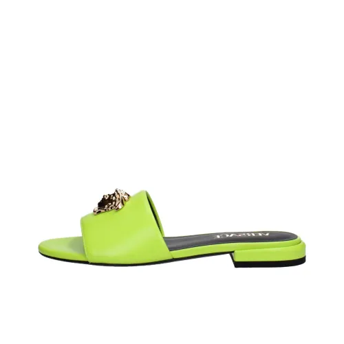 VERSACE Слипоны Женские Зеленые