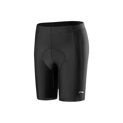 LINING Рыцарский черный [Амортизация, Панчеты, Удобный Велоспорт] Мужские Велосипедные Штаны