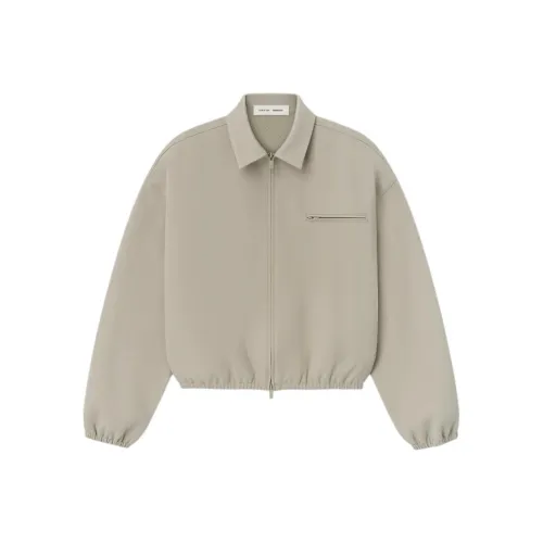 Fear Of God Essentials SS25 Bonded Canvas Куртка Куртки Пальто Мужской