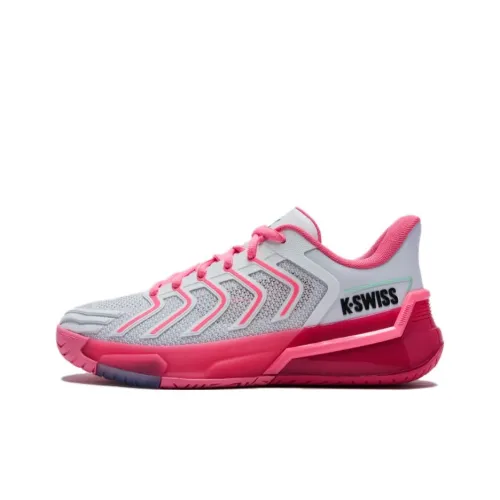 KSWISS Low Топ Теннисные Кроссовки Женские Флуоресцентный Неон Розовый