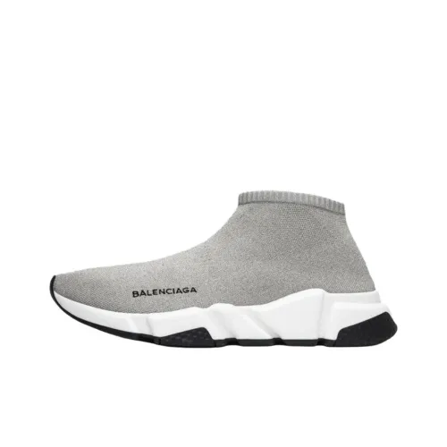 Balenciaga Speed MID Топ Повседневная обувь Женская Серый