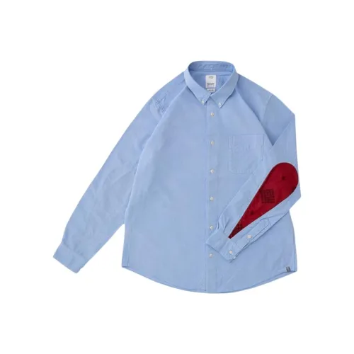 Visvim Синие Унисекс Рубашки