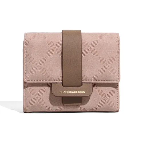 Crtnzo Kroez Синтетическая кожа Кошелек Клатч Стандартный Женский Пастельно-розовый Зеленый