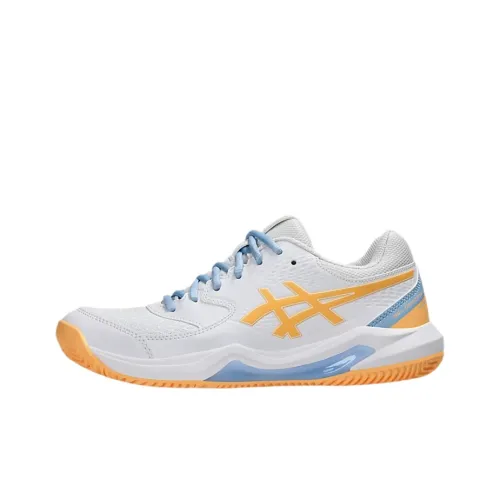Asics Гель Dedicate 8 Low Топ Кроссовки для тенниса Женские Белые