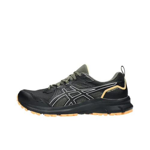 Asics Trail Scout 3 Low Топ Беговые кроссовки Мужской Черный