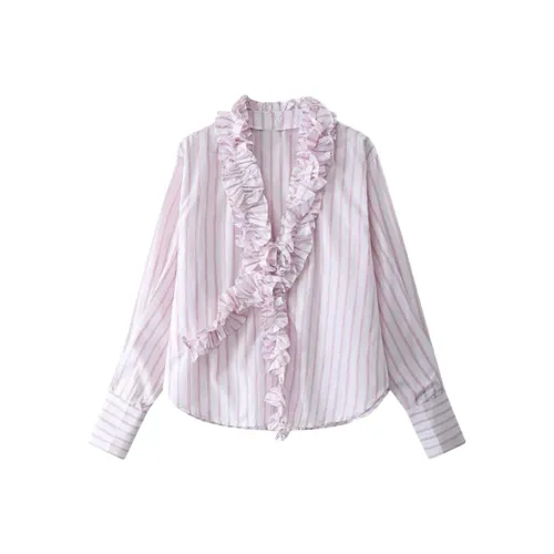 SECFLY OFFICIAL Розовые Женские Рубашки