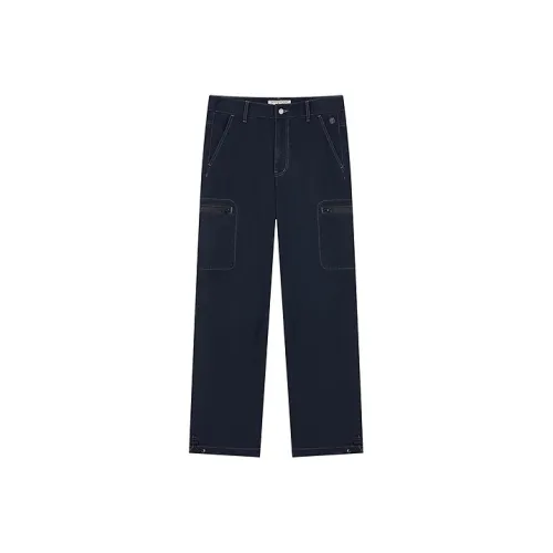 Teenie Weenie Men Джинсы Угольно-серого цвета Унисекс