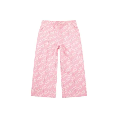 KENZO Розовые Спортивные Брюки для Детей