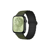 Армейский зеленый и черный.