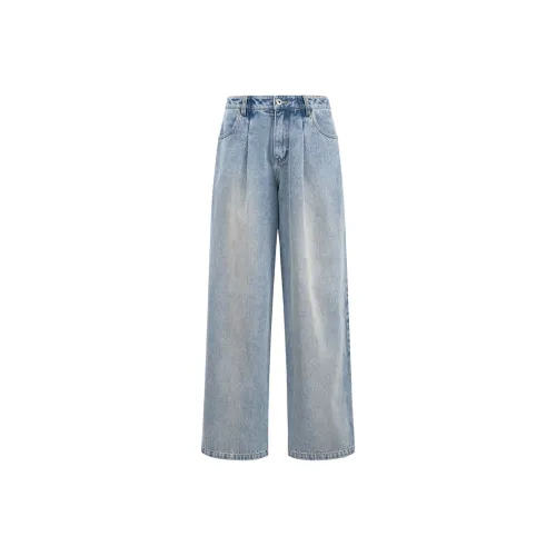 Me Siento Небесный Синий Женские Джинсы