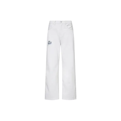 JHO Двойная пряжа Серый Унисекс Повседневные брюки