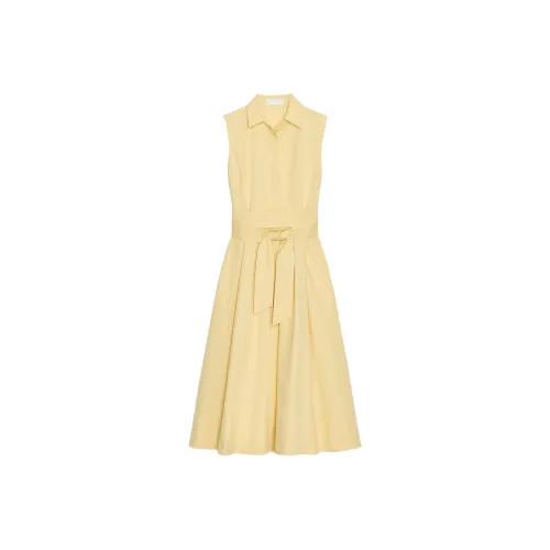 ZARA ZW Series Желтые Женские Платья без рукавов