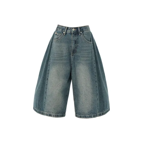 YINLEI Винтажные синие женские джинсы