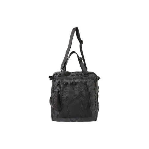 And wander Collaboration Полиэстер Сумка-тоут Сумка для покупок Портативная Рюкзак на одно плечо Унисекс Черный