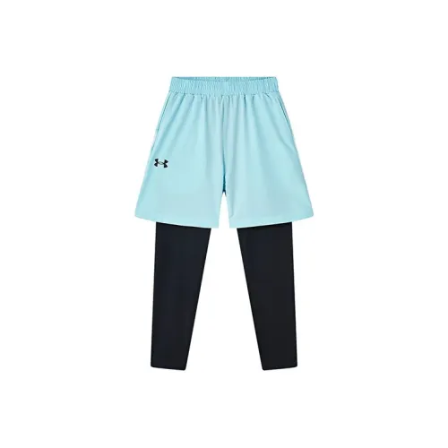 Under Armour Светло-синие Школьные Леггинсы