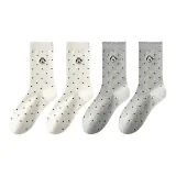 Молочно-белый *2 + Светло-серый *2 [4 шт]