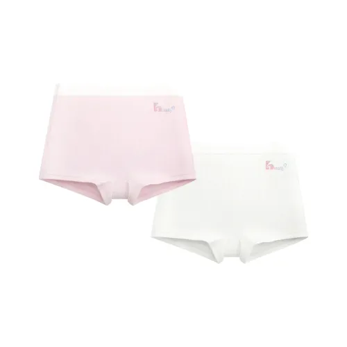 JIUSUIBAN Персиково-розовый + Белый Kids Нижнее белье