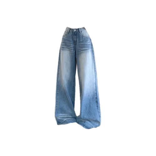 MA JOURNEE Синие Женские Джинсы