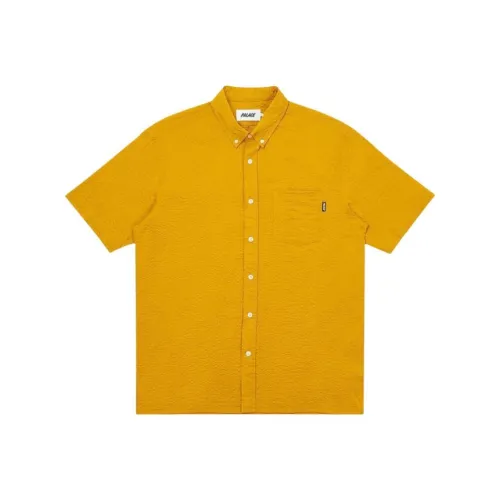 Дворцовый Sucker Рубашка Мужская Желтая