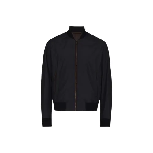 Ermenegildo Zegna Черные Мужские Куртки
