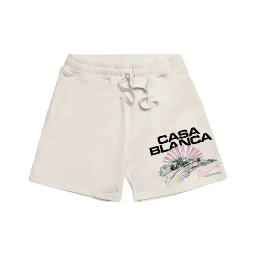 CASABLANCA Повседневные шорты Мужские Экрю