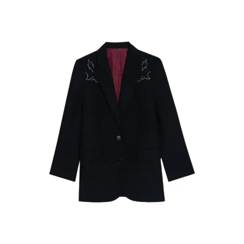 Zadig Voltaire Бизнес-костюм пальто женское черное