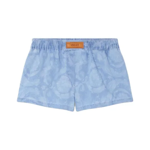 VERSACE JEANS Повседневные шорты Женские Blue